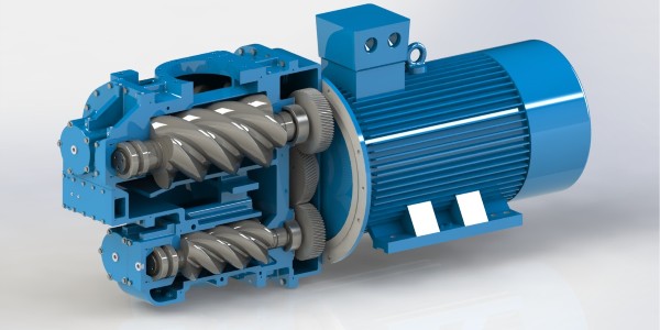 兩級壓縮空壓機是如何工作的？